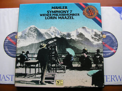 MAHLER: THE SYMPHONIES   SOLOISTS / VIENNA PHILHARMONIC ORCHESTRA / MAAZEL   CBS 15 LP
