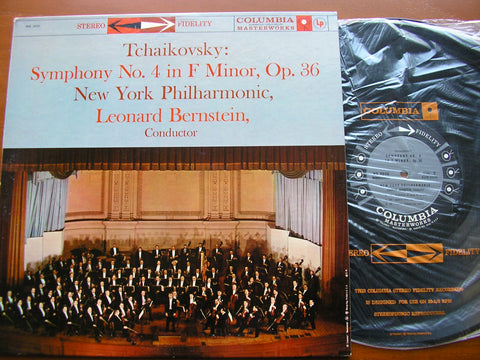 TCHAIKOVSKY: SYMPHONY No. 4   BERNSTEIN / NEW YORK PHILHARMONIC  MS6035