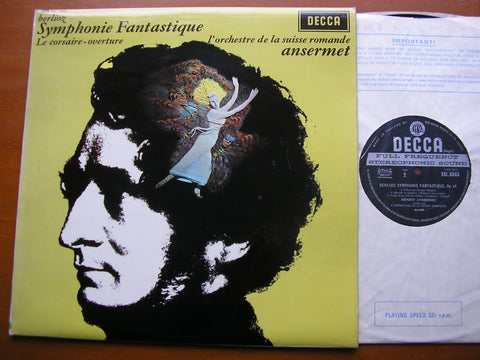 BERLIOZ: SYMPHONIE FANTASTIQUE / OVERTURE Le Corsaire      ANSERMET / SUISSE ROMANDE    SXL 6343