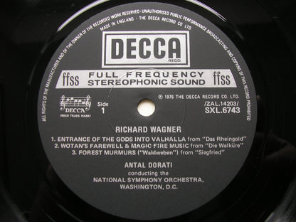 WAGNER: ORCHESTRAL MUSIC from 'The Ring'     DORATI / NSOWDC    SXL 6743