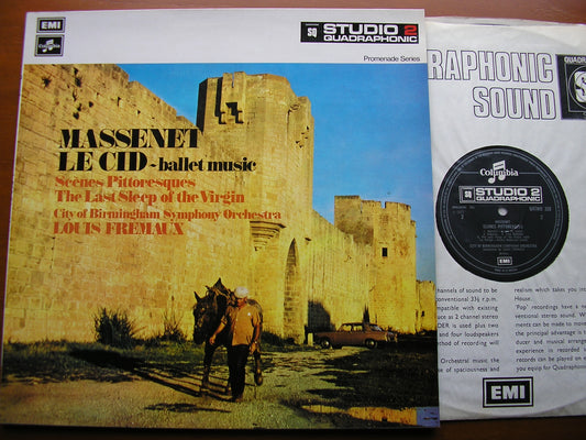 MASSENET: LE CID / SCENES PITTORESQUES    FREMAUX / CITY OF BIRMINGHAM SYMPHONY  Q4TWO 350