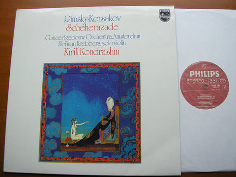 RIMSKY-KORSAKOV: SCHEHERAZADE     KONDRASHIN / CONCERTGEBOUW ORCHESTRA   9500 681