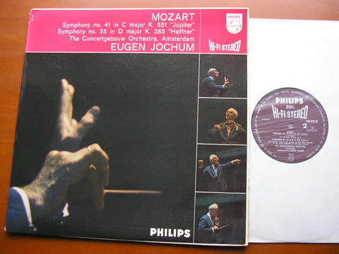 MOZART: SYMPHONIES Nos. 35 & 41 'Jupiter'    JOCHUM / CONCERTGEBOUW ORCHESTRA   835 079 AY