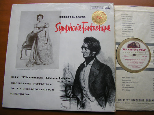 BERLIOZ: SYMPHONIE FANTASTIQUE     BEECHAM / FRENCH NATIONAL RADIO ORCHESTRA    ASD 399