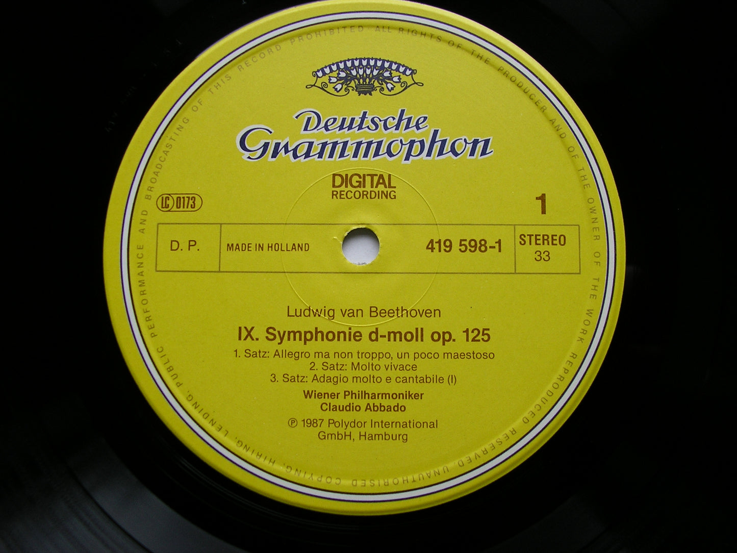 BEETHOVEN: THE NINE SYMPHONIES / CHORAL FANTASIA   ABBADO / VIENNA PHILHARMONIC