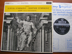 MOZART: SYMPHONIES Nos. 35 & 41 'Jupiter'     KRIPS / ISRAEL PHILHARMONIC   SXL 2220