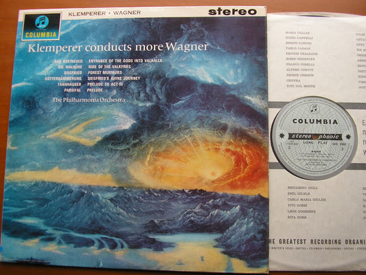 KLEMPERER CONDUCTS MORE WAGNER       KLEMPERER / PHILHARMONIA    SAX 2464