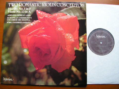 VIOTTI: VIOLIN CONCERTO No. 13 / FIORILLO: VIOLIN CONCERTO No. 1   OPREAN / EUROPEAN COMMUNITY CHAMBER ORCHESTRA / FAERBER   A66210