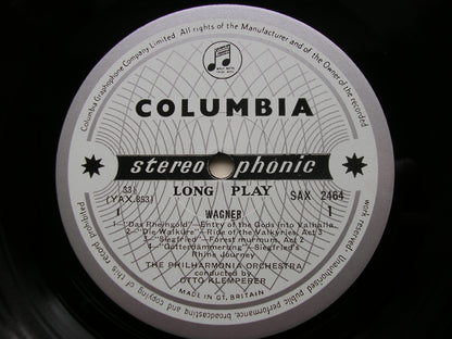 KLEMPERER CONDUCTS MORE WAGNER       KLEMPERER / PHILHARMONIA    SAX 2464