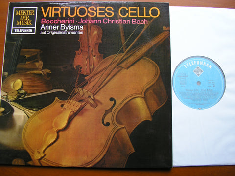 VIRTUOSO CELLO: J C BACH / BOCCHERINI    BYLSMA / CONCERTO AMSTERDAM / SCHRODER   SMT 1210