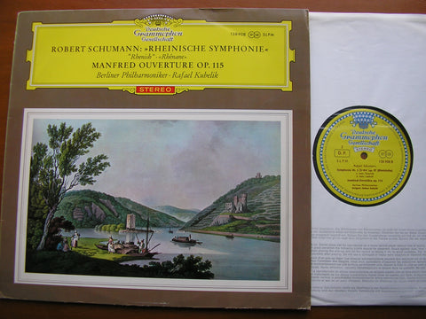 SCHUMANN: SYMPHONY No. 3 'Rheinische' / MANFRED OVERTURE     KUBELIK / BERLIN PHILHARMONIC    138 908