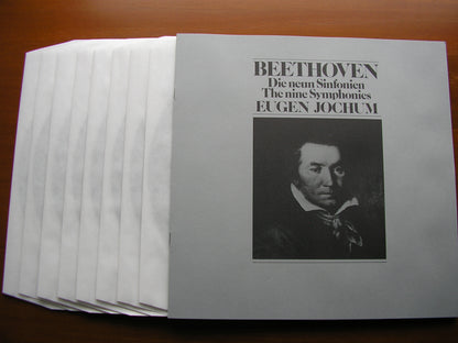 BEETHOVEN: THE NINE SYMPHONIES / FOUR OVERTURES   JOCHUM / LONDON SYMPHONY  SLS 5178