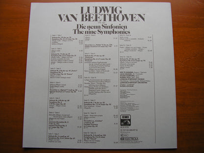 BEETHOVEN: THE NINE SYMPHONIES / FOUR OVERTURES   JOCHUM / LONDON SYMPHONY  SLS 5178