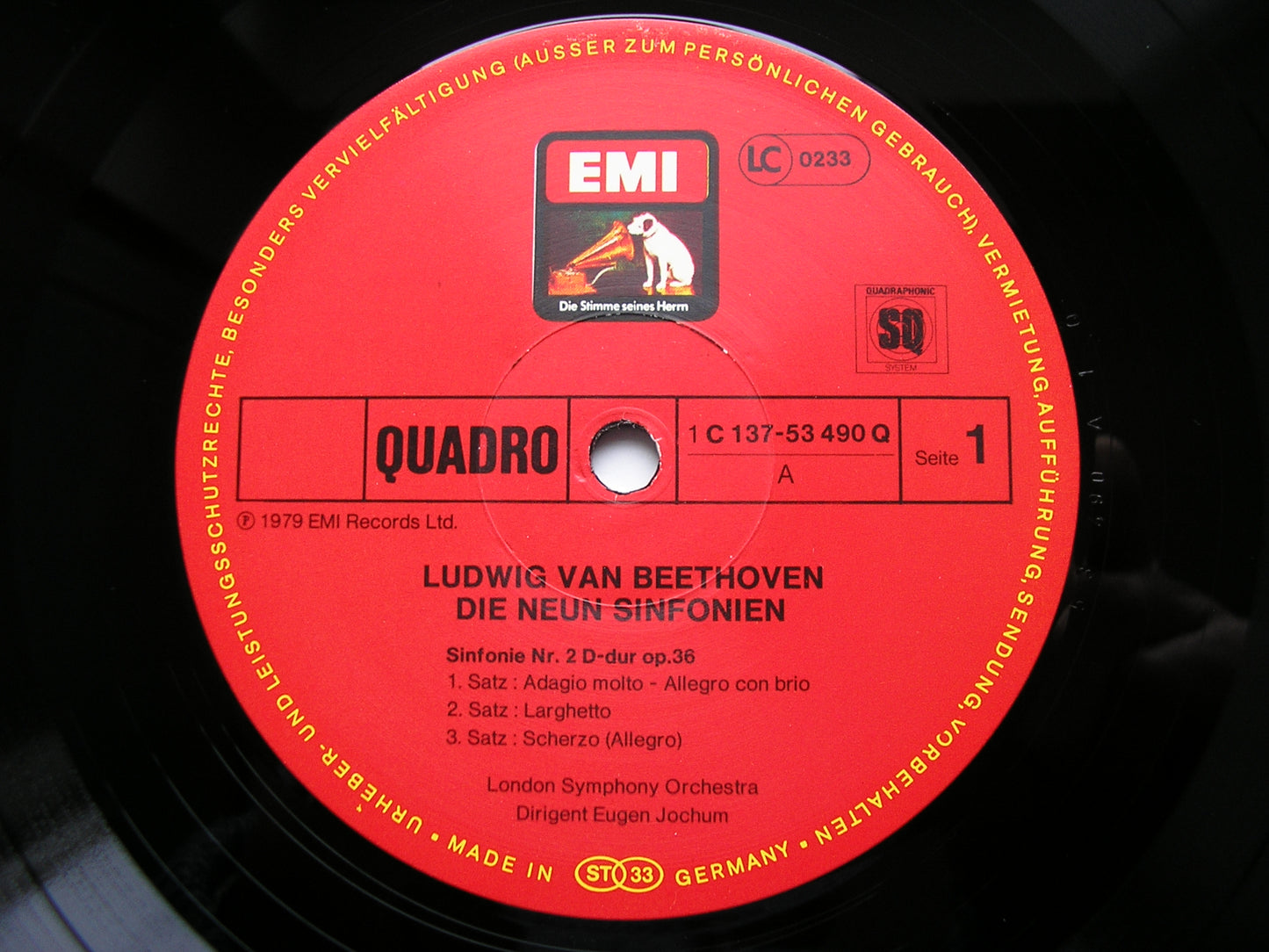 BEETHOVEN: THE NINE SYMPHONIES / FOUR OVERTURES   JOCHUM / LONDON SYMPHONY  SLS 5178