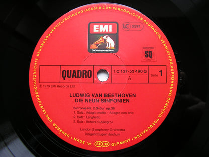 BEETHOVEN: THE NINE SYMPHONIES / FOUR OVERTURES   JOCHUM / LONDON SYMPHONY  SLS 5178