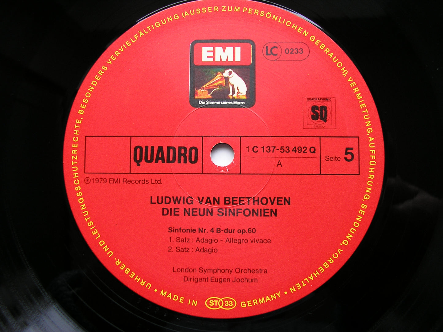 BEETHOVEN: THE NINE SYMPHONIES / FOUR OVERTURES   JOCHUM / LONDON SYMPHONY  SLS 5178