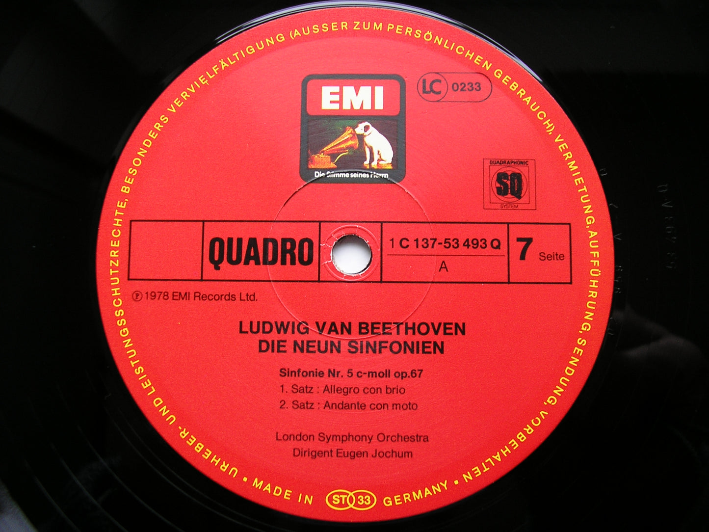 BEETHOVEN: THE NINE SYMPHONIES / FOUR OVERTURES   JOCHUM / LONDON SYMPHONY  SLS 5178