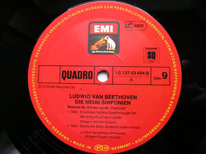 BEETHOVEN: THE NINE SYMPHONIES / FOUR OVERTURES   JOCHUM / LONDON SYMPHONY  SLS 5178