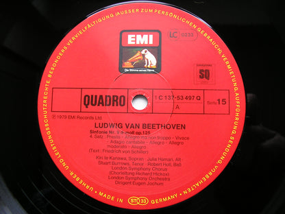 BEETHOVEN: THE NINE SYMPHONIES / FOUR OVERTURES   JOCHUM / LONDON SYMPHONY  SLS 5178