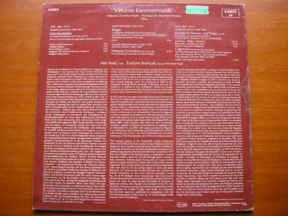 MUSIC FOR VIOLA: VIEUXTEMPS / STRAVINSKY / BACH / SCHUMANN    ARAD / BRANCART   6.42075