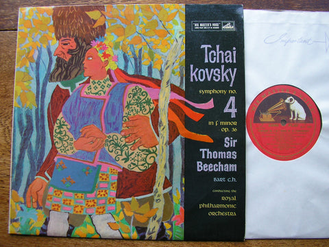 TCHAIKOVSKY: SYMPHONY No. 4   SIR THOMAS BEECHAM / ROYAL PHILHARMONIC ORCHESTRA   ALP 1667