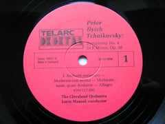 TCHAIKOVSKY: SYMPHONY No. 4  MAAZEL / CLEVELAND ORCHESTRA  10047