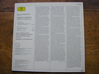 TCHAIKOVSKY: SYMPHONY No. 4  KARAJAN / BERLIN PHILHARMONIC  2530 883