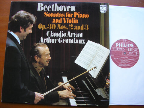 BEETHOVEN: VIOLIN SONATAS Nos. 7 & 8    GRUMIAUX / ARRAU    9500 220