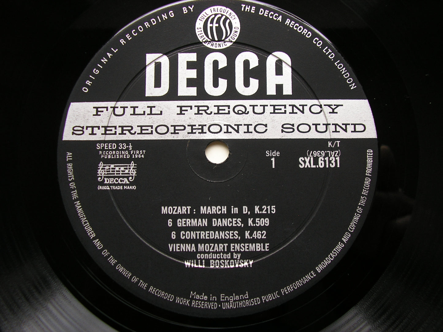 MOZART: COMPLETE DANCES & MARCHES  BOSKOVSKY / VIENNA MOZART ENSEMBLE   10LP