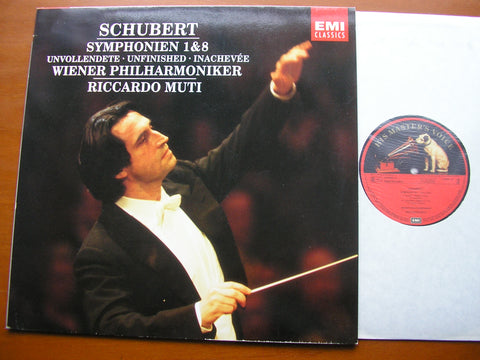 SCHUBERT: SYMPHONIES Nos. 1 & 8 'UNFINISHED'     MUTI / VIENNA PHILHARMONIC    754066