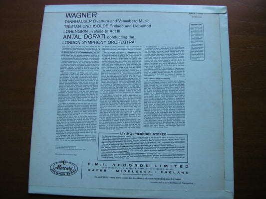 WAGNER: ORCHESTRAL MUSIC      ANTAL DORATI / LONDON SYMPHONY   AMS 16067