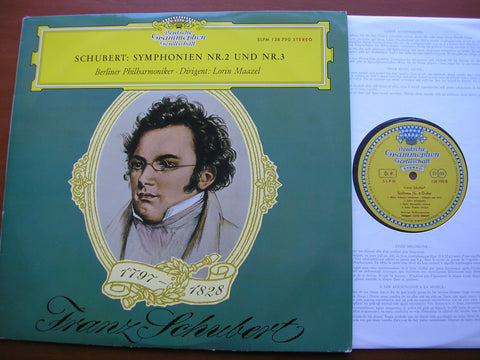 SCHUBERT: SYMPHONIES Nos. 2 & 3      MAAZEL / BERLIN PHILHARMONIC    138 790