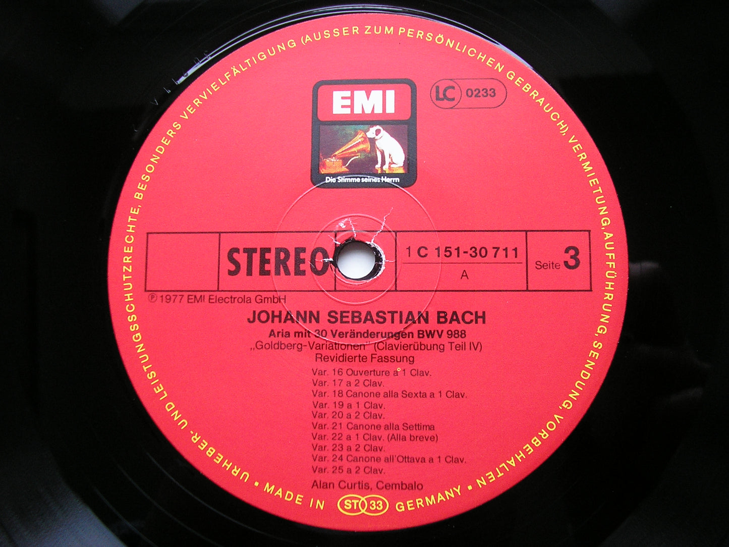 BACH: GOLDBERG VARIATIONS BWV 988 / 14 KANONS BWV 1087     ALAN CURTIS / ARTHUR HAAS    151 30 710 / 711