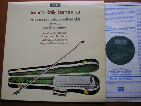 MOODY / JACOB / TAUSKY / VAUGHAN WILLIAMS: WORKS FOR HARMONICA  TOMMY REILLY    ZRG 856