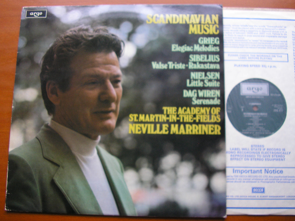 SCANDINAVIAN MUSIC WIREN / GRIEG / NIELSEN / SIBELIUS ACADEMY OF ST M