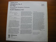 SIBELIUS: SYMPHONY No. 5 / EN SAGA       BERGLUND / BOURNEMOUTH SYMPHONY    ASD 3038