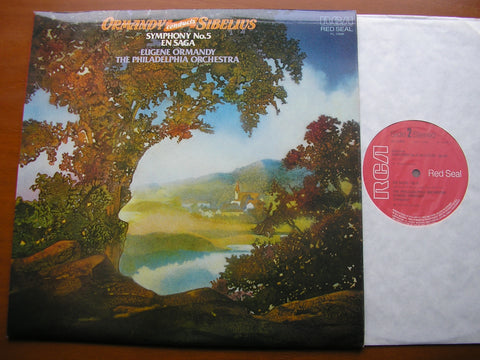 SIBELIUS: SYMPHONY No. 5 / EN SAGA     ORMANDY / PHILADELPHIA ORCHESTRA    RL 12906