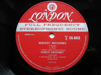 RAVEL: MA MERE L'OYE / DEBUSSY: NOCTURNES   ANSERMET / SUISSE ROMANDE    CS 6023