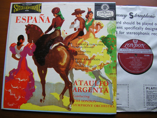 ESPANA: RIMSKY-KORSAKOV / CHABRIER / MOSZKOWSKI    ARGENTA / LONDON SYMPHONY  CS 6006