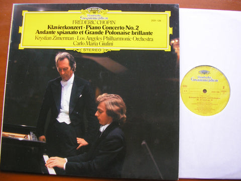 CHOPIN: PIANO CONCERTO No. 2 / GRANDE POLONAISE     ZIMERMAN / LOS ANGELES PHILHARMONIC / GIULINI    2531 126