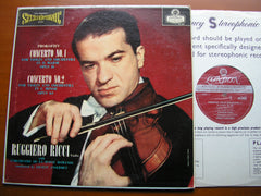 PROKOFIEV: VIOLIN CONCERTOS Nos. 1 & 2   RICCI / SUISSE ROMANDE / ANSERMET  CS 6059