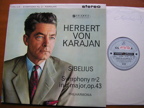 SIBELIUS: SYMPHONY No. 2     KARAJAN / PHILHARMONIA ORCHESTRA    SAX 2379