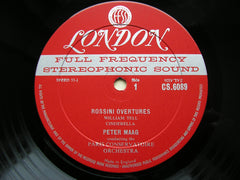 ROSSINI: FOUR OVERTURES    MAAG / PARIS CONSERVATOIRE   CS 6089