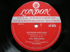 BEETHOVEN: FAMOUS OVERTURES   MUNCHINGER / VIENNA PHILHARMONIC   CS 6053