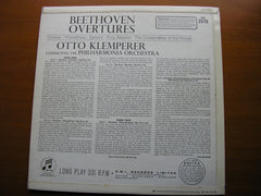 BEETHOVEN: FIVE OVERTURES    OTTO KLEMPERER / PHILHARMONIA    SAX 2570