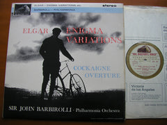 ELGAR: ENIGMA VARIATIONS / COCKAIGNE OVERTURE     SIR JOHN BARBIROLLI / PHILHARMONIA ORCHESTRA   ASD 548