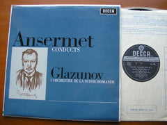 ANSERMET CONDUCTS GLAZUNOV: THE SEASONS / CONCERT WALTZES    ANSERMET / SUISSE ROMANDE    SXL 6269