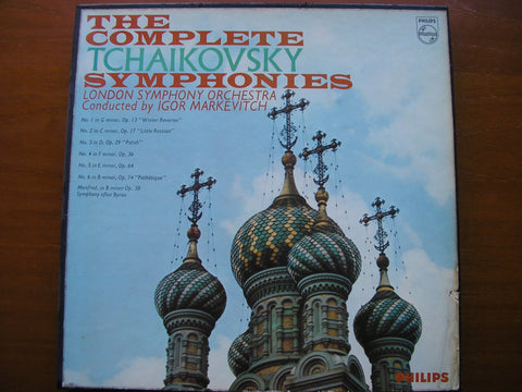 TCHAIKOVSKY: THE COMPLETE SYMPHONIES    MARKEVITCH / LONDON SYMPHONY  SBAL 50