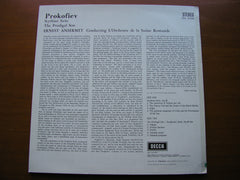 ANSERMET CONDUCTS PROKOFIEV: SCYTHIAN SUITE / THE PRODIGAL SON     ANSERMET / SUISSE ROMANDE     SXL 6308