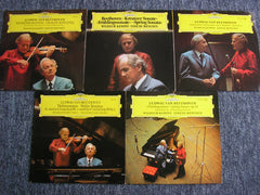 BEETHOVEN: THE COMPLETE VIOLIN SONATAS     MENUHIN / KEMPFF    5 LP